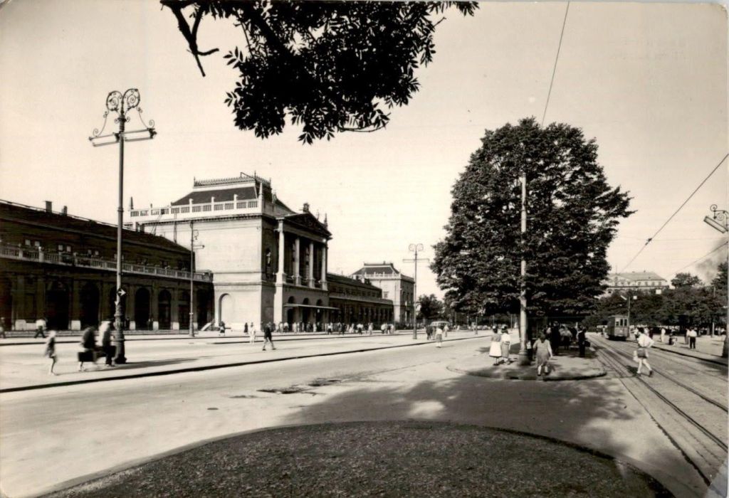 Glavni kolodvor 1950-ih godina